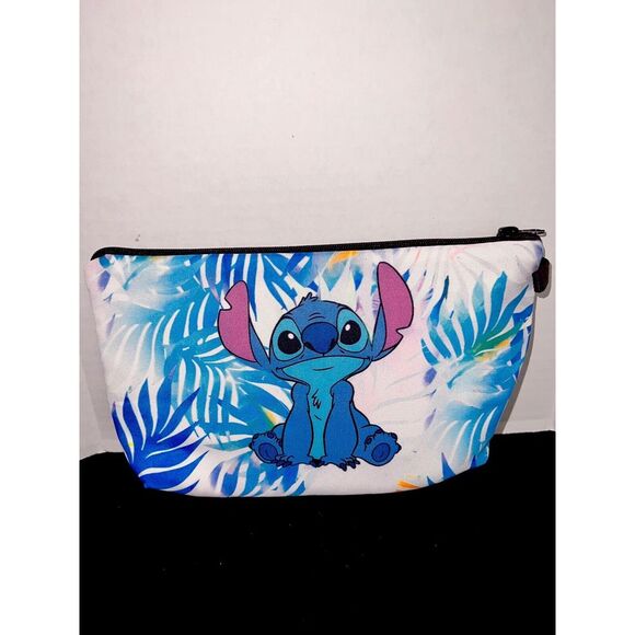Stitch Makeup Bag Cosmetic Pencil Pouch New - Picture 3 of 4